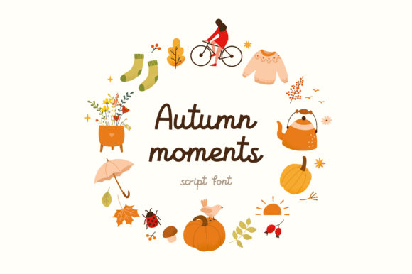 Autumn Moments: A Display Font That Feels Like a Thoughtful Design Choice