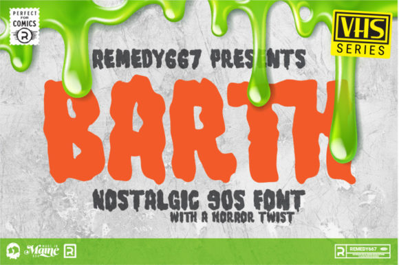 Barth: A Bold Display Font That Commands Attention