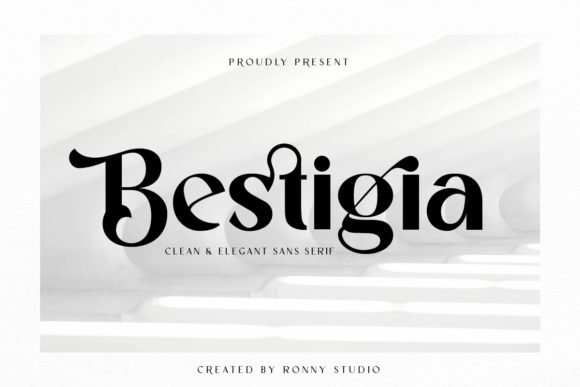 Bestigia: A Display Font That Elevates Real Small Business Branding
