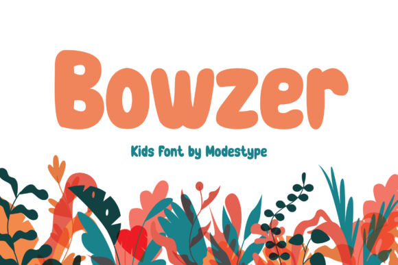 Bowzer: A Display Font That Makes Your Headlines Instantly Friendly
