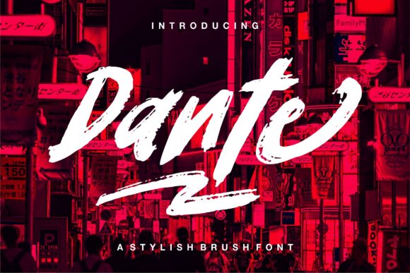 Dante: A Bold Display Font That Anchors Digital Branding