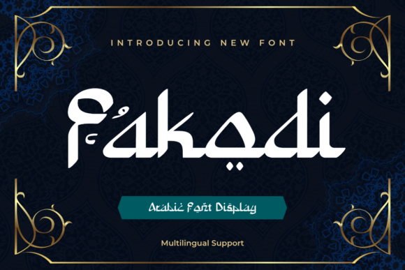 Fakodi: A Modern Arabic Display Font for Scroll-Stopping Campaigns