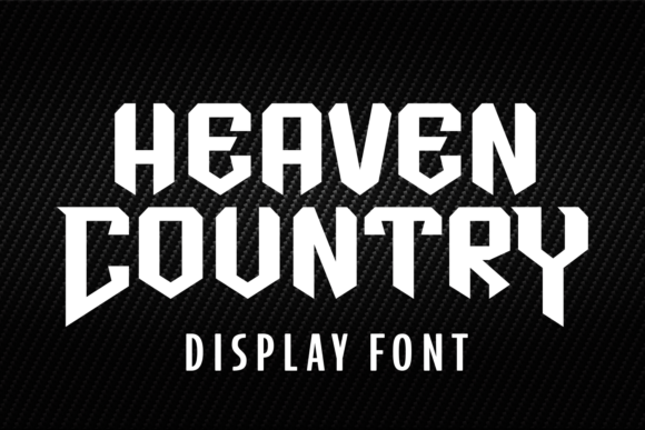 Heaven Country: A Display Font That Builds Brand Trust