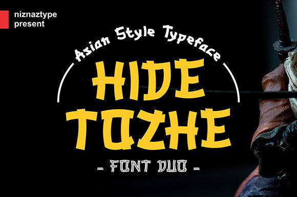 Hide Tozhe: A Chinese-Inspired Display Font That Elevates Digital Branding