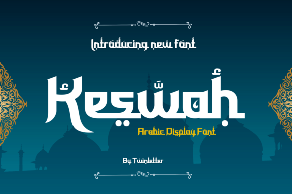 Keswah: A Display Font That Anchors Campaign Identity