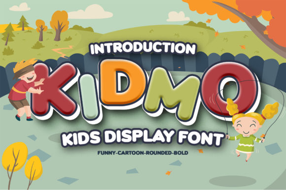 Kidmo: A Playful Display Font for Scroll-Stopping Kids’ Marketing