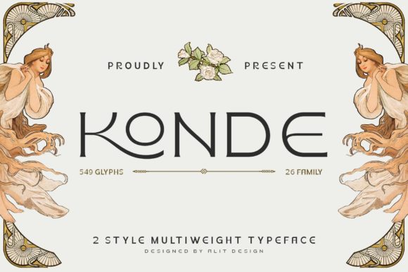 Konde: A Display Font That Breathes Quiet Confidence