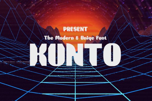 Kunto: A Display Font That Earns Its Space