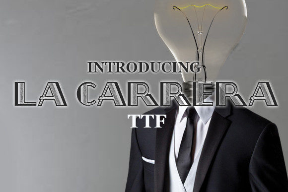La Carrera: A Bold Display Typeface That Elevates Digital Branding