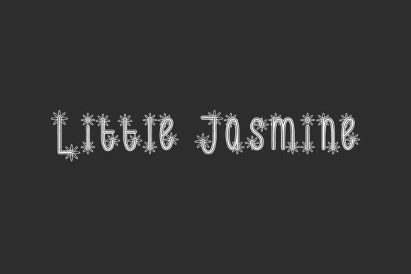 Little Jasmine: A Futuristic Display Font for Digital Branding