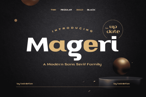 Mageri: A Display Font That Lifts Your Digital Brand