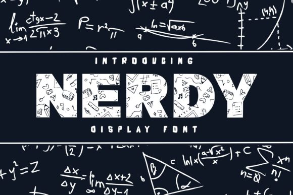 Nerdy Font: A Display Typeface That Builds Brand Trust