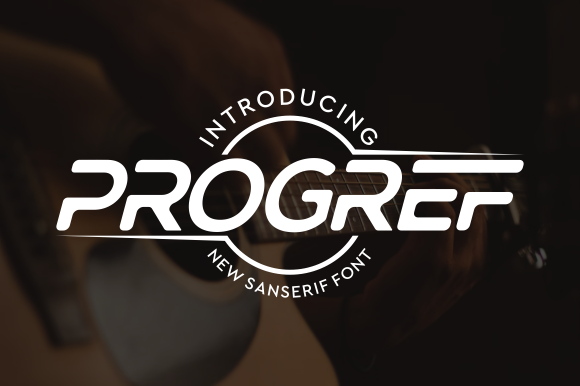 Progref: A Playful Display Font That Elevates Digital Branding