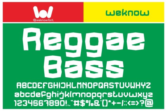 Reggae Bass: A Display Font That Swings With Purpose