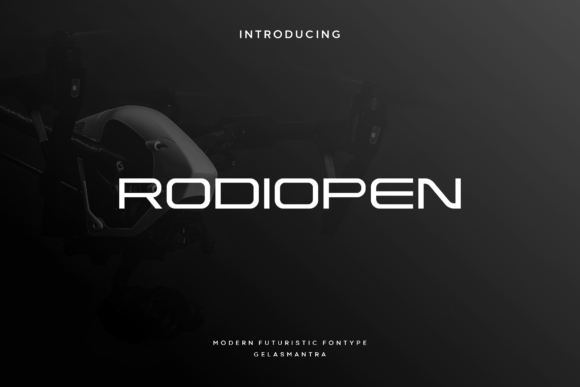 Rodiopen: A Futuristic Display Font That Elevates Your Brand