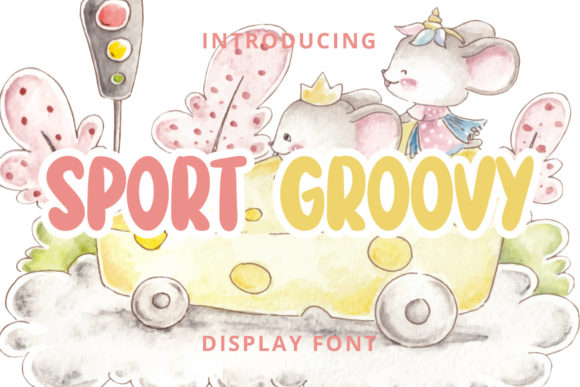 Sport Groovy: A Display Font That Feels Like a Deep Breath