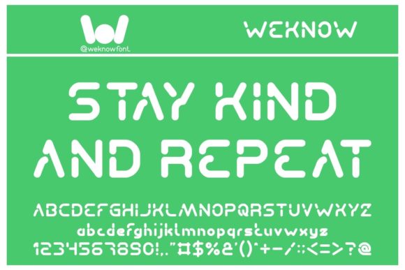Stay Kind and Repeat: A Display Font That Makes Your Brand Feel Intentional