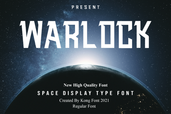 Warlock: A Bold Display Font That Commands Attention Online